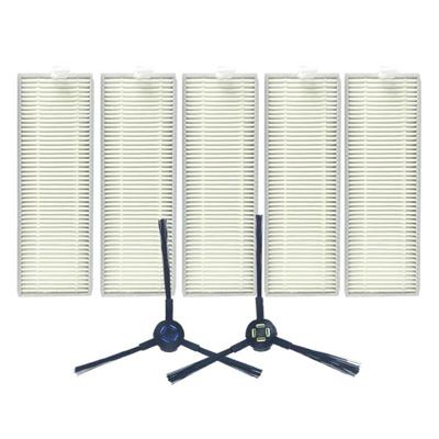 XI287 5 stuks I259 filter + 1 paar I258 kant borstel voor ILIFE A7/A9