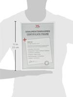 walther+ design KV130W Wissellijst Papierformaat: DIN A4 Wit - thumbnail