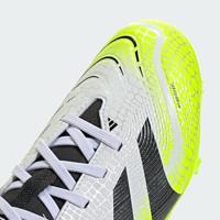 adidas Predator League Gras / Kunstgras Voetbalschoenen (MG) Kids Wit Zwart Neongeel - thumbnail