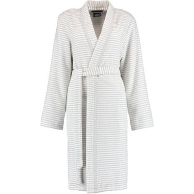 Cawö Cawö Dames Badjas 1214 Weiss-silber 46