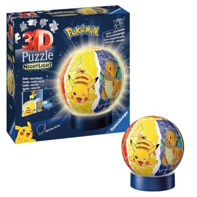 Ravensburger 3D-puzzel Pokémon met licht - 72 stukjes - thumbnail