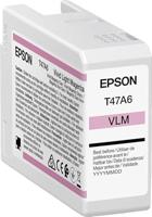 Epson Singlepack Vivid Light Magenta T47A6 UltraChrome Pro 10 ink 50ml V2 - thumbnail