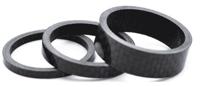 Ergotec Balhoofd spacerset 1-1/8" (ø28.6) 3-delig 3/5/10mm carbon - thumbnail