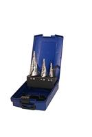 Eventus by Exact 17334 HSS Getrapteboorset 3-delig 4 - 12 mm, 4 - 20 mm, 6 - 30 mm Cilinderschacht 1 set(s) - thumbnail