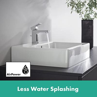 Wastafelmengkraan HansGrohe Vernis Shape Eengreeps 100 Met Trekwaste CoolStart Chroom