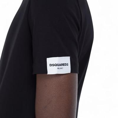 Dsquared2 D9M205720 T-Shirt Heren Zwart - Maat S - Kleur: Zwart | Soccerfanshop Dsquared2 D9M205720 T-Shirt Heren Zwart - Maat S - Kleur: Zwart | Soccerfanshop