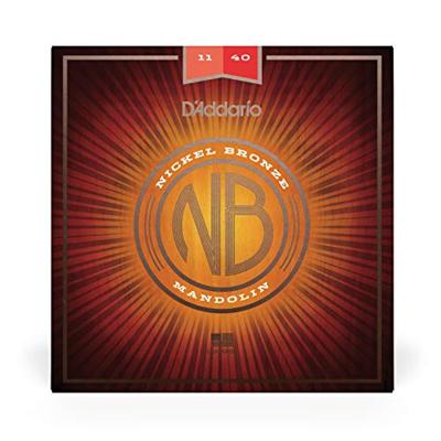 D&apos;Addario NBM1140 Nickel Bronze Medium 11-40 snaren voor mandoline - thumbnail
