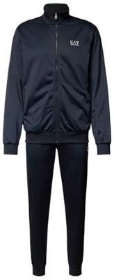 EA7 Emporio Armani Trainingspak Heren Donkerblauw/Wit - Maat S - Kleur: Donkerblauw | Soccerfanshop