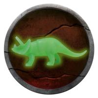 World Of Dinosaurs glown in the dark dino, 4st. - thumbnail
