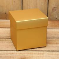 Bonbon doosjes - Chocolade doosje - Goud metallic mat - 24 stuks - thumbnail