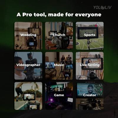 YoloLiv YoloBox Mini The Ultimate All-In-One Live Streaming Studio