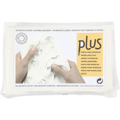 Creativ Company Zelfhardende klei, wit, 1000 gr/ 1 doos