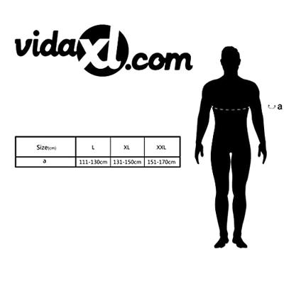 VidaXL Bodyboard blauw 94 cm