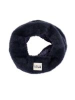 LOOXS Little winter col sjaal meisjes - navy blauw - gebreid/bond - thumbnail