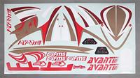 FMS - Avanti Decal Sheet (FMSPX113RED) - thumbnail