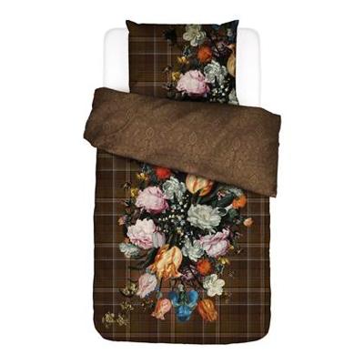 Essenza Essenza for Maurtitshuis Beautiful Bouquet Dekbedovertrek 1p set 140x220 Brown