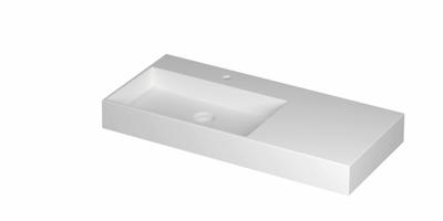 Wastafel INK United 1000x450x110 mm Mat wit 0206412