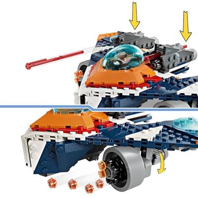 LEGO® Marvel Super Heroes 76278 Rockets warbird vs. Ronan set - thumbnail