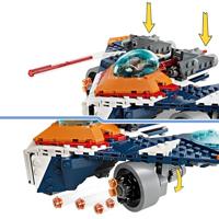 Bouwspel Lego 76278 Marvel: Rocket vs. Ronan's Spaceship Multicolour 290 Onderdelen - thumbnail
