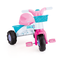 Dolu My First Trike Kinder Driewieler Roze/Wit/Blauw - thumbnail