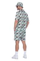 Festival Outfit Heren Hawaii Palmbomen - thumbnail