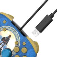 PDP Wired Rematch Controller - Zelda Hyrule Blue - thumbnail