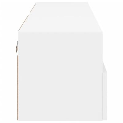 Tv-wandmeubels 2 st 60x30x30 cm bewerkt hout wit