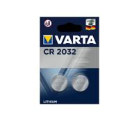 Varta Lithium-Knoopcelbatterij CR2032 | 3 V DC | 230 mAh | 2 stuks | Zilver | 1 stuks - 6032101402 - 6032101402 - thumbnail