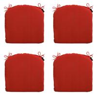 Zitkussen Basic rood 46 cm x 48 cm (4 stuks) Madison - Madison - thumbnail