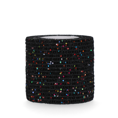 Excellent Animal Glitter Bandage Profi 5 cm - Zwart Excellent Animal Glitter Bandage Profi 5 cm - Zwart