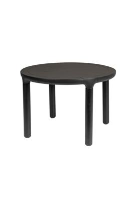 Zuiver Ronde Salontafel 'Storm' Eikenhout, 60cm, kleur Zwart