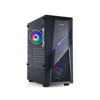 ATX Semi-toren BehuizingTooQ TQGCC102-B BIOHAZARD Zwart