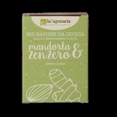 La Saponaria Zeep olive oil almond ginger 100 Gram