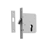 Nemef schuifdeurslot zwenkschoot - doornmaat 55mm - PC - 688 - thumbnail