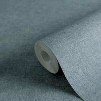 Livingwalls Smart Surfaces - Blauw - Structuur - 395669 - thumbnail