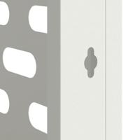 Airconditioner hoes Wit 110 x 50 x 80 cm Staal - thumbnail