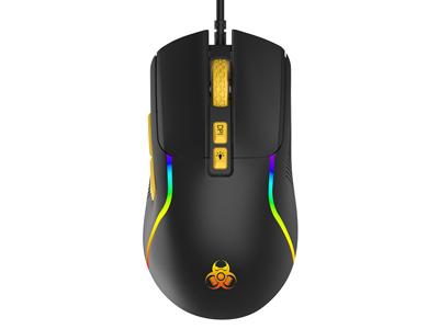 Tracer HORNET 87 toetsenbord Inclusief muis Gamen USB QWERTY Engels Zwart, Geel - thumbnail