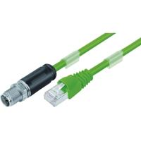 binder 79 9723 020 08 Sensor/actuator connector, geassembleerd M12 Aantal polen (sensoren): 8 Stekker, recht 2.00 m 1 stuk(s) - thumbnail