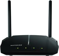 NETGEAR R6120 draadloze router AC1200 (dual-band, tot 1200 Mbps, dekking tot 90 m² en 20 apparaten, gratis Nighthawk-app, 4 10/100 Fast Ethernet-poorten en 1 USB 2.0-poort) - thumbnail