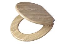 Tiger Toiletzitting Scaffold Softclose Hout Steigerhout - thumbnail