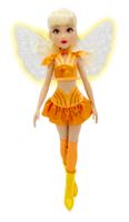 Winx-pop met oplichtende vleugels - Stella - 26 cm - Leeftijd 3+ - WNX783 - thumbnail