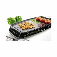 Grilplaat Brandt PLA1322N Zwart (46 x 25,5 CM) - thumbnail