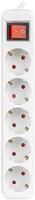 Stopcontactenstrip 5 Tomas Schuko Lanberg 2500 W 3 m Wit (3 m) - thumbnail