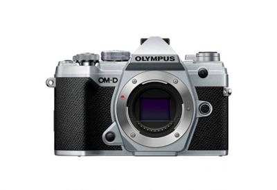 Olympus Olympus OM-D E-M10 Mark IV Micro-Four-Thirds-Systeemcamera, 20 MP Sensor, 5-Assige Beeldstabilisatie, Selfie LCD-Scherm, Elektronische Zoeker, 4K-Video, Krachtige AF, WiFi, Zilver