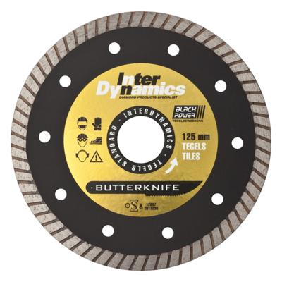 Inter Dynamics Diamantzaag Black Power Standard 115mm - 304115 Inter Dynamics Diamantzaag Black Power Standard 115mm - 304115