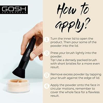 Gosh Mineral Powder 8 g 008 Tan Gezichtspoeder Gosh Mineral Powder 8 g 008 Tan Gezichtspoeder