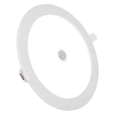 LED Downlight Slim met PIR Bewegingssensor - Rond 24W - 6000K - Ø240mm
