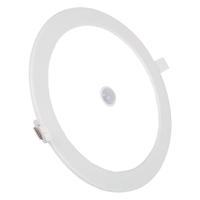 LED Downlight Slim met PIR Bewegingssensor - Rond 24W - 6000K - Ø240mm - thumbnail