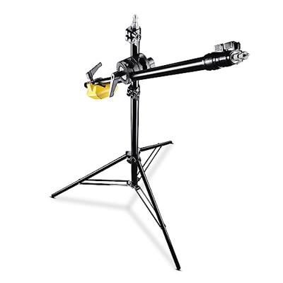 Walimex pro WT-501 Galgenstatief (max. hoogte ca. 175 cm en belastbaarheid ca. 5 kg), zwart