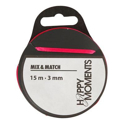 Creativ Company Satijnlint roze, 15m